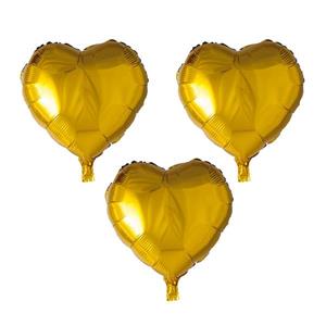 بادکنک فویلی مدل قلب مجموعه 3 عددی