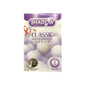 کاندوم شادو مدل Classic بسته 3 عدد 