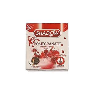 کاندوم تنگ کننده شادو Shadow Pomegranate بسته 3 عددی 