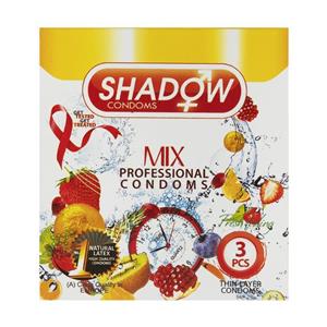 کاندوم میکس شادو Shadow MIX بسته 3 عددی