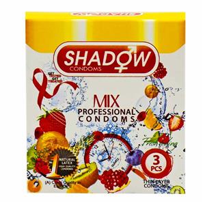 کاندوم میکس شادو Shadow MIX بسته 3 عددی
