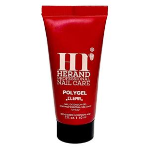 پلی ژل کاشت ناخن هراند مدل Cl1 حجم 60 میلی لیتر