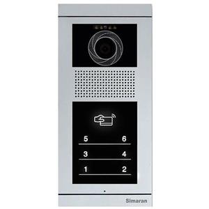 پنل آیفون تصویری سیماران مدل فرداد لمسی VFBT6D 6واحدی