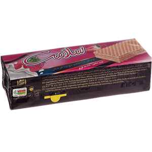 ویفر با طعم توت فرنگی سلامت مقدار 160 گرم Salamat Wafer With Strawberry Flavour gr 