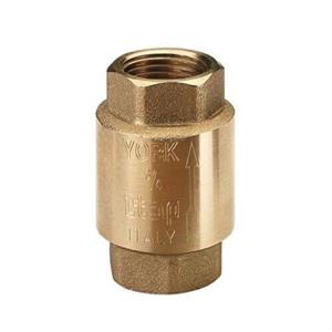 شیر خودکار یکطرفه فنری برنجی یورک سایز 3/4 اینچ 