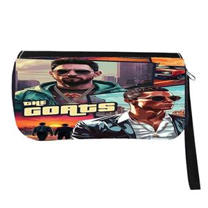 جامدادی مدل فوتبالی طرح رونالدو و مسی کد 01121