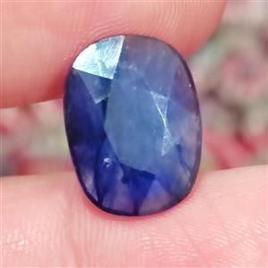 نگین یاقوت کبود آفریقایی اصل معدنی 8.6 قیراط