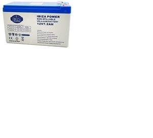 باتری سیلد اسید 12 ولت 7.2 آمپر ساعت ایبیزا مدل KSRE-TI-12V-7.2AH
