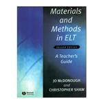 کتاب Teachers Guide Materials and Methods in ELT 2nd edition اثر JO McDONOUGH and CHRISTOPHER SHAW انتشارات Blackwell