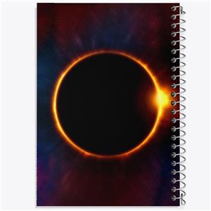 دفتر نت موسیقی 50 برگ خندالو مدل کهکشان کد F75