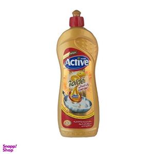 مایع ظرفشویی اکتیو سری Golden مدل Orange وزن 750 گرم