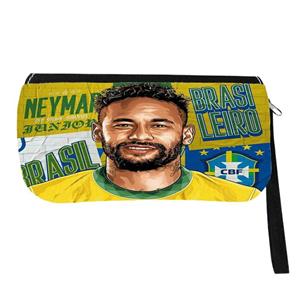 جامدادی مدل فوتبالی طرح نیمار کد 01117