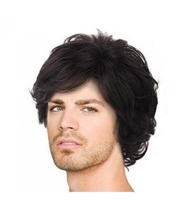 کلاه گیس (پوستیژ) زنانه و مردانه کوتاه و مجعد مشکی Short Hair Wigs
