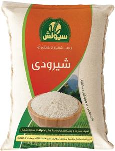 برنج شیرودی مزرعه