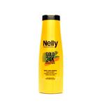 نرم کننده مو نلی Nelly سری Gold 24K مدل Greasy Hair (موی چرب) حجم 400 میلی لیتر