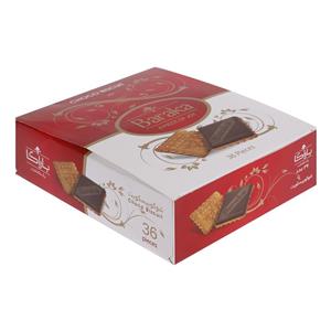 بیسکوئیت با روکش شکلاتی باراکا بسته 36 عددی