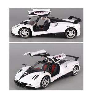 ماشین بازی کنترلی مدل پاگانی درب خفاشی طرح پلیس سرعت کد K10/565