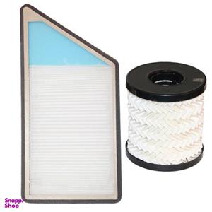 فیلتر کابین خودرو مدل LF2 مناسب برای پژو 206 و 207 به همراه فیلتر روغن