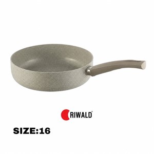 تابه تک دسته سایز 28 نچسب ریوالد مدل یورک (بژ)