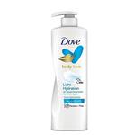 لوسیون بدن پمپی داو Dove مدل Light Hydration حجم 400 میلی لیتر