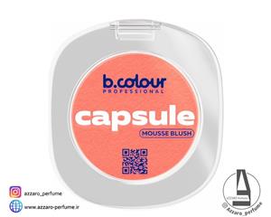 موس رژ گونه مخملی 7days B.colour Just Peachy شماره 02