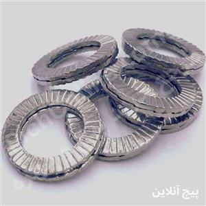واشر دوبل استیل 304 سایز 12