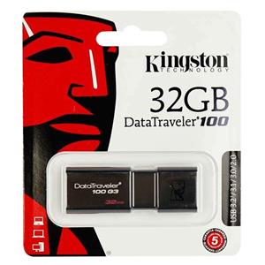 فلش مموری کینگستون مدل DATA TRAVELER ظرفیت 32 گیگابایت