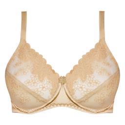 سوتین زنانه پانیذ مدل فنردار کد 33102NEW-cr رنگ کرم