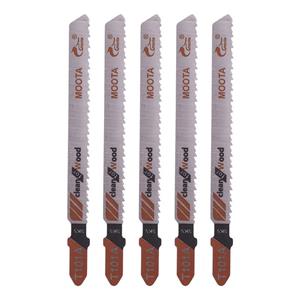 تیغ اره عمود بر ام دی اف موتا مدل کوتاه کد T101A مجموعه 5 عددی