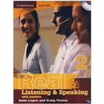 کتاب Real Listening & Speaking 2 اثر Sally Logan and Craig Thaine انتشارات زبان مهر