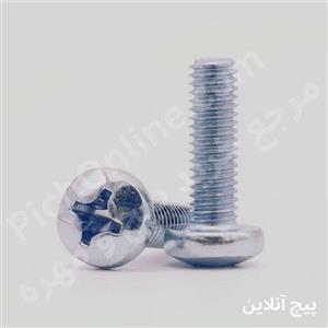 پیچ استوانه استیل چهارسو DIN 7985 سایز 40 * 3 کد 21