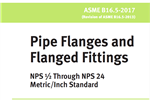 دانلود استاندارد فلنج ها و اتصالات فلنجی اندازه اسمی لوله از 1/2 تا 24 اینچ – ASME B16.5 -2017 -Pipe Flanges and Flanged Fittings (NPS 1⁄2 Through NPS 24 Metric/Inch Standard)