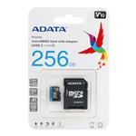 کارت حافظه microSDXC برند ADATA مدل Premier V10 A1 ظرفیت 256 گیگابایت – مادام العمر