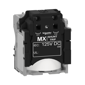 رله شنت تریپ 125 ولت DC ولت کلید اتوماتیک اشنایدر