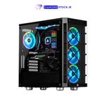 کیس کامپیوتر گیمینگ دیاموند وُلکانو iCUE 465X RGB Mid-Tower ATX Smart Case Black I5 14600K 32GB 1TB SSD 12GB RTX 4070