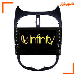 پخش کننده تصویری خودرو اینفینیتی مدل R112 مناسب برای پژو 206