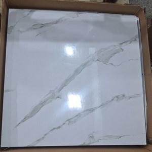 دیوارپوش مدل تایل بین کابینتی پشت چسبدار طرح ماربل شیت بسته 11 عددی