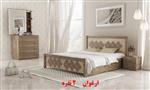 تخت خواب دونفره مدل ارغوان بند آغاج سایز 200×160