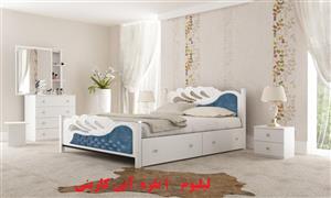 تخت خواب دونفره مدل لیلیوم برند آغاج سایز 200×160