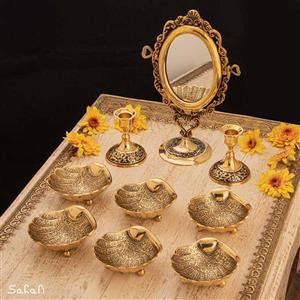 ست هفت سین برنجی آنتیک کد 1151