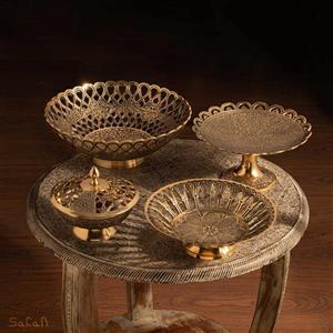 ست پذیرایی برنجی آنتیک کد 361