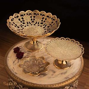 ست پذیرایی برنجی آنتیک کد 401