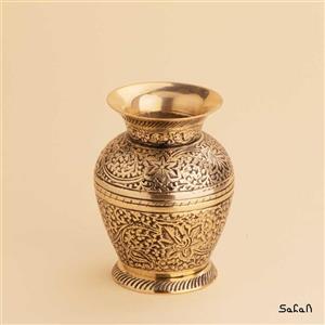 گلدان برنجی آنتیک مدل مجلسی سایز 1