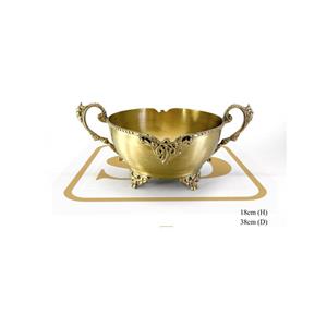 میوه خوری برنجی چهار پایه ترنج 43298 