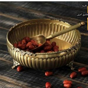 قاشق آجیل برنجی کنگره7933