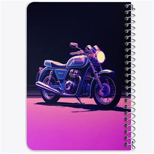 دفتر لیست خرید 50 برگ خندالو طرح موتور سیکلت کد F2813