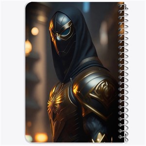 دفتر لیست خرید 50 برگ خندالو طرح مرد عنکبوتی (Spider Man) کد F2899
