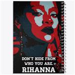 دفتر لیست خرید 50 برگ خندالو طرح ریانا (Rihanna) کد F1804