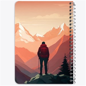 دفتر لیست خرید 50 برگ خندالو طرح کوهنورد کد F2798