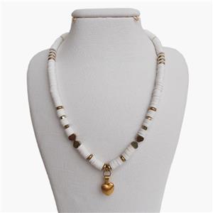 گردنبند دست ساز زنانه مدل آویز قلب